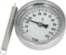 Термометр с накладной пружиной Т63/120 (TIM) 1/60 Y-63A-120